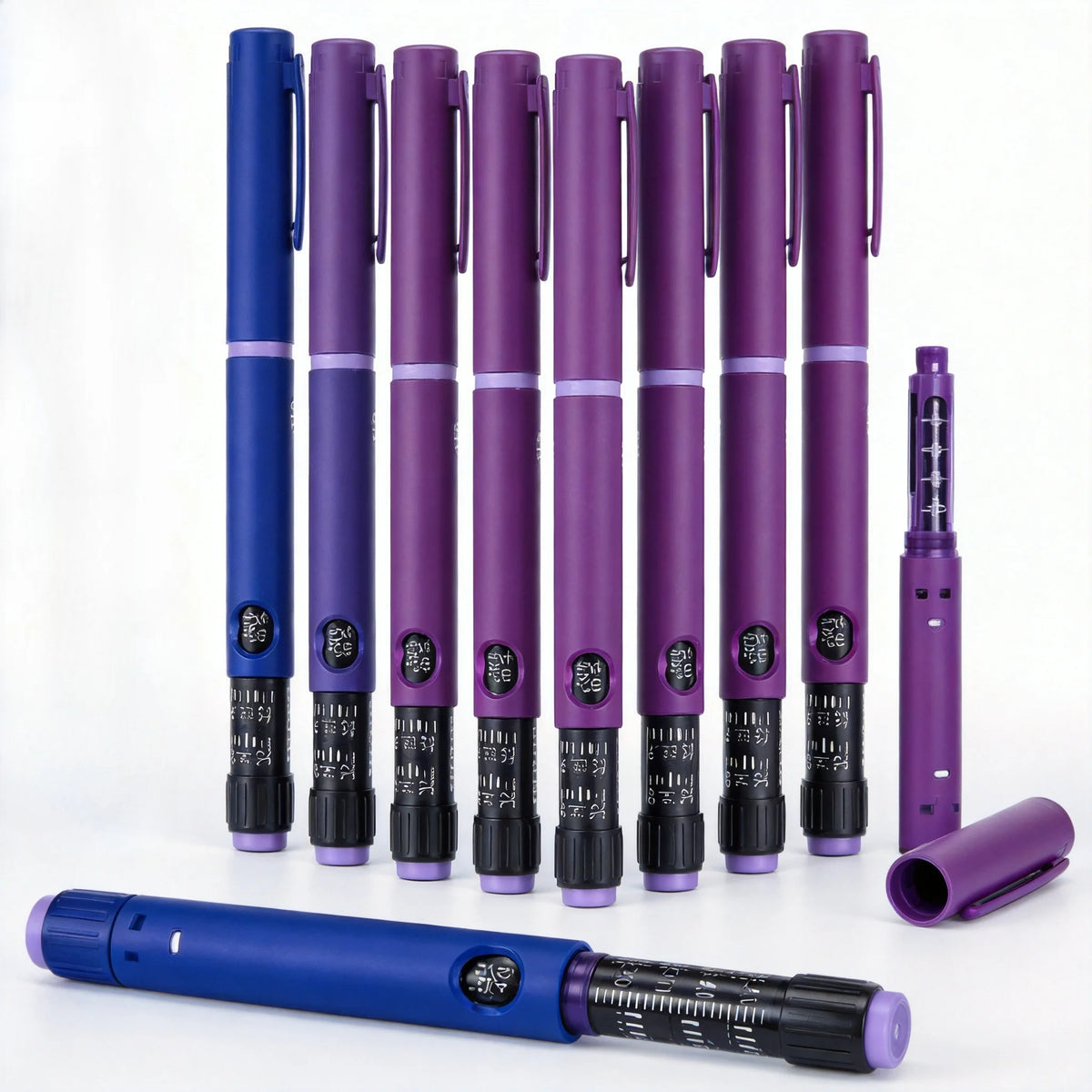 Disposable Sterile Rotary Injection Pens – 60U Adjustable (5/10 Pack) Injection Pen Qst