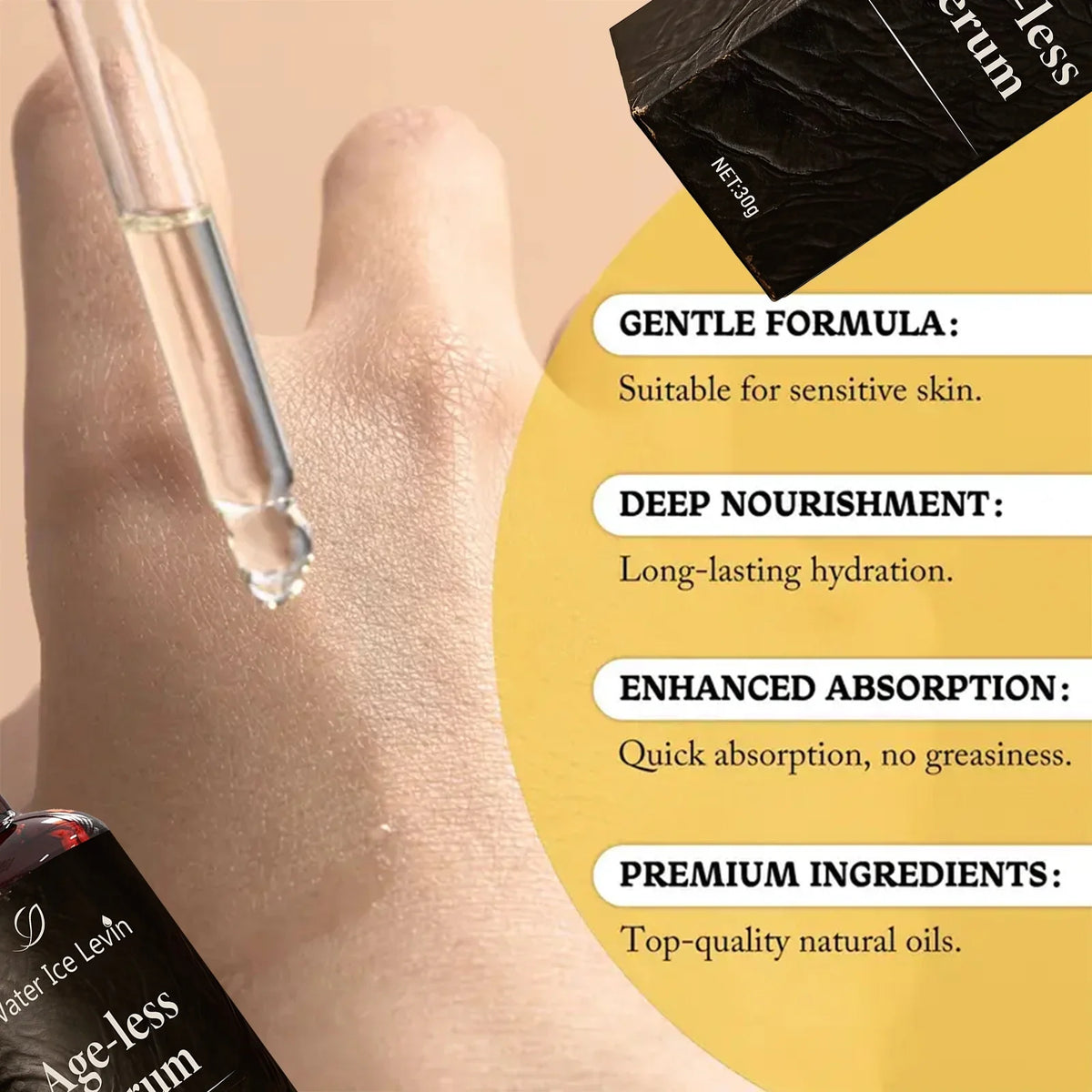 Bee Venom Retinol Brightening & Moisturizing Face Serum Face Serum Qme