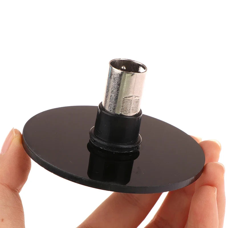 Black Suction Cup Adapter 3XLR Telescopic Connector – 8CM TPE Suction Cup Adapter Qme