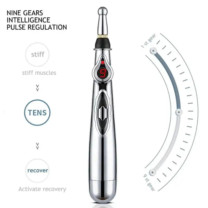 Electronic Acupuncture Pen | Meridian Energy Massage Tool Acupressure Massage Pen Qme