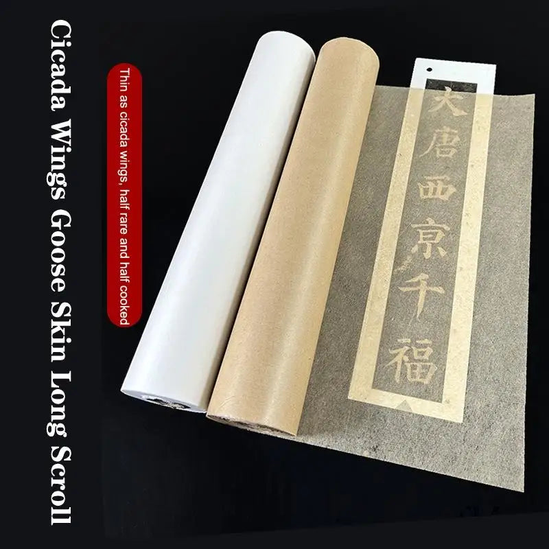 Cicada Wing Xuan Paper – Ultra Thin Translucent Mica Calligraphy Calligraphy Art Paper Qme