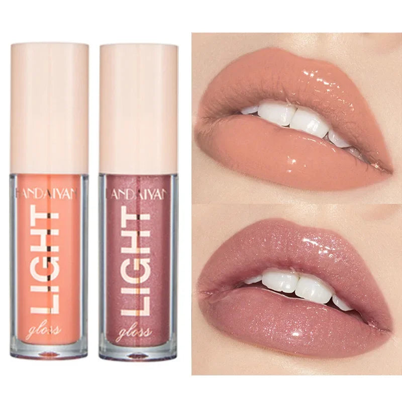 Qme 12-Color Mirror Pearl Lip Gloss – Moisturizing Shine Lip Gloss Qme
