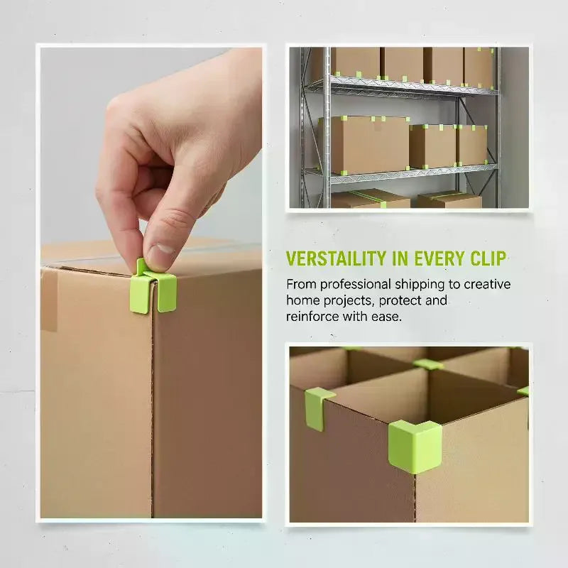 Right Angle Corner Clips – Corrugated Box Edge Reinforcement Box Corner Clips Qme