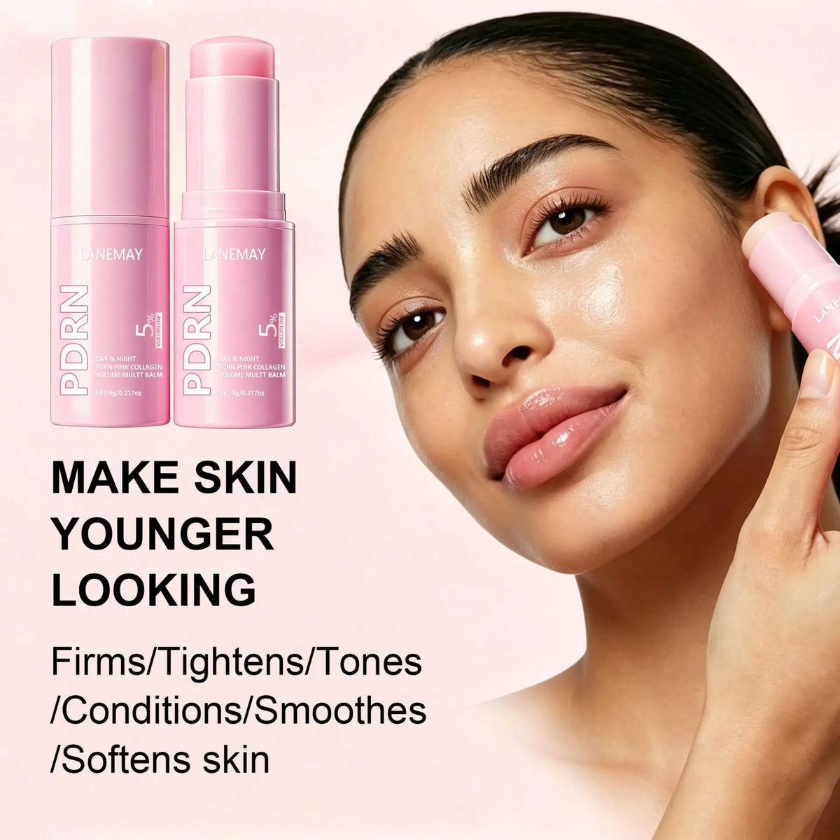 Volufiline PDRN Collagen Volume Multi Balm – Day & Night Collagen Face Balm Qst