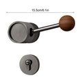 Interior Door Lock Bar – Modern Rocker Knob Mute Security Interior Door Lock Qme Gray China Mainland