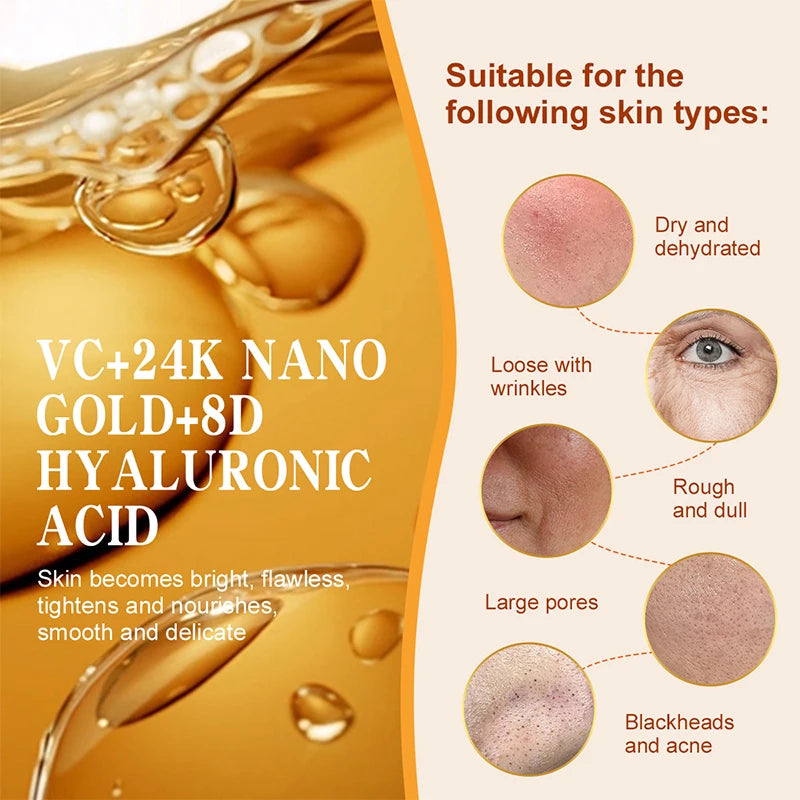 AUQUEST 24K Gold Peel-Off Face Mask – Deep Cleansing & Glow Peel-Off Face Mask Qst