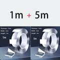 Nano Tape Double Sided Transparent Reusable Waterproof – 1m 2m 5m Reusable Nano Tape Qme 1m-5m mix A