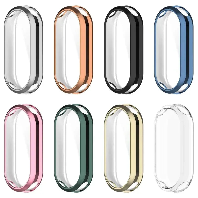 Xiaomi Mi Band 9 & 8 Full Cover Case & Screen Protector Smart Band Case Qme