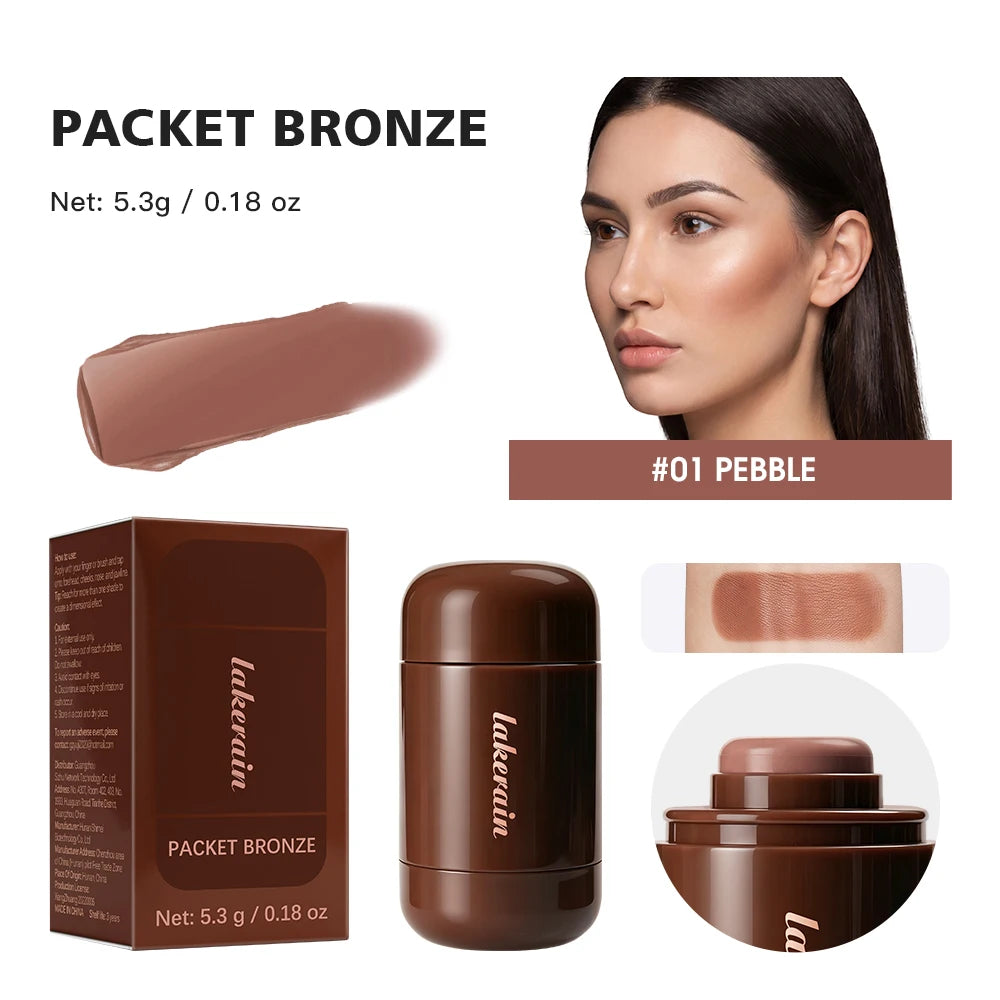 Cream Bronzer Stick – Blendable Face Contour & Bronzing Cream Bronzer Stick Qst 01