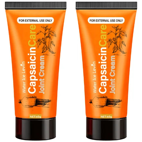 Capsaicin Glucosamine Joint Cream with Vitamin C | Qme Topical Joint Cream Qme Orange 60g