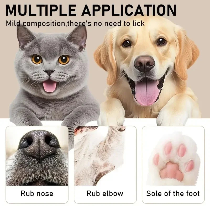 Pet Paw & Nose Moisturizing Cream for Cats & Dogs Pet Paw Cream Qme