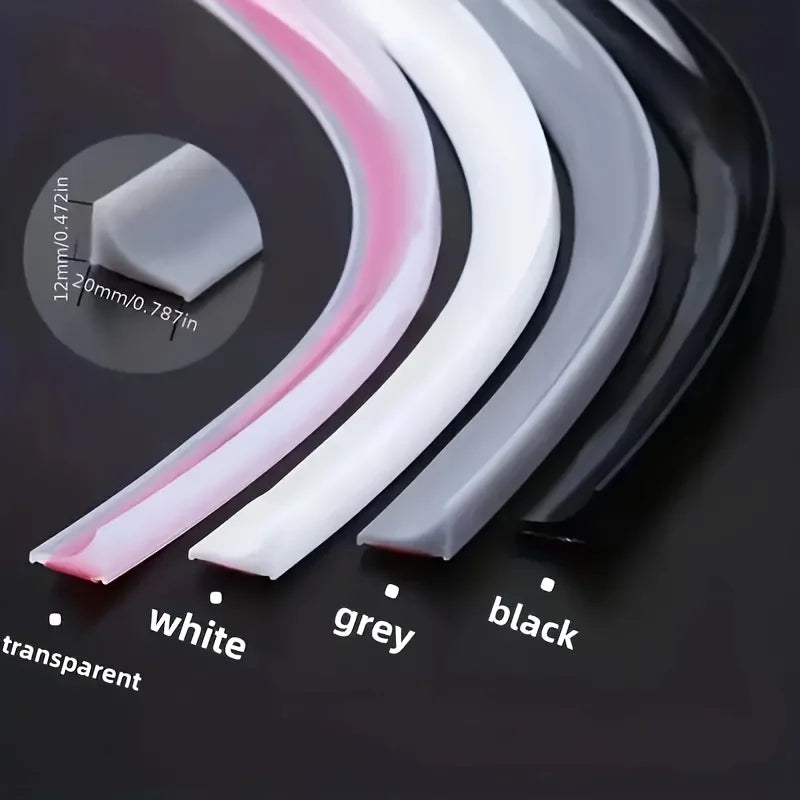 Self-Adhesive Silicone Waterproof Seal Strip – Kitchen & Bath Waterproof Seal Strip Qme