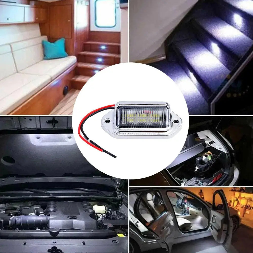 LED License Plate Light for SUV Truck Trailer Van | Qme License Plate Light Qme