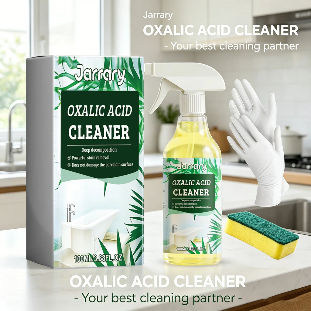 Oxalic Acid Cleaner Spray – Dissolves Limescale & Stains Household Cleaning Spray Qme
