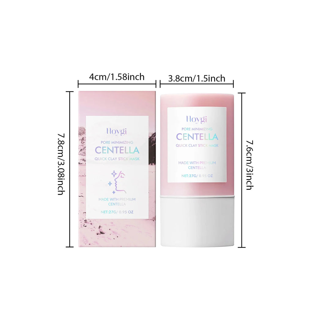 Hoygi Centella Clay Mask Stick 27g – Moisture & Pore Smoothing Clay Face Mask Qst