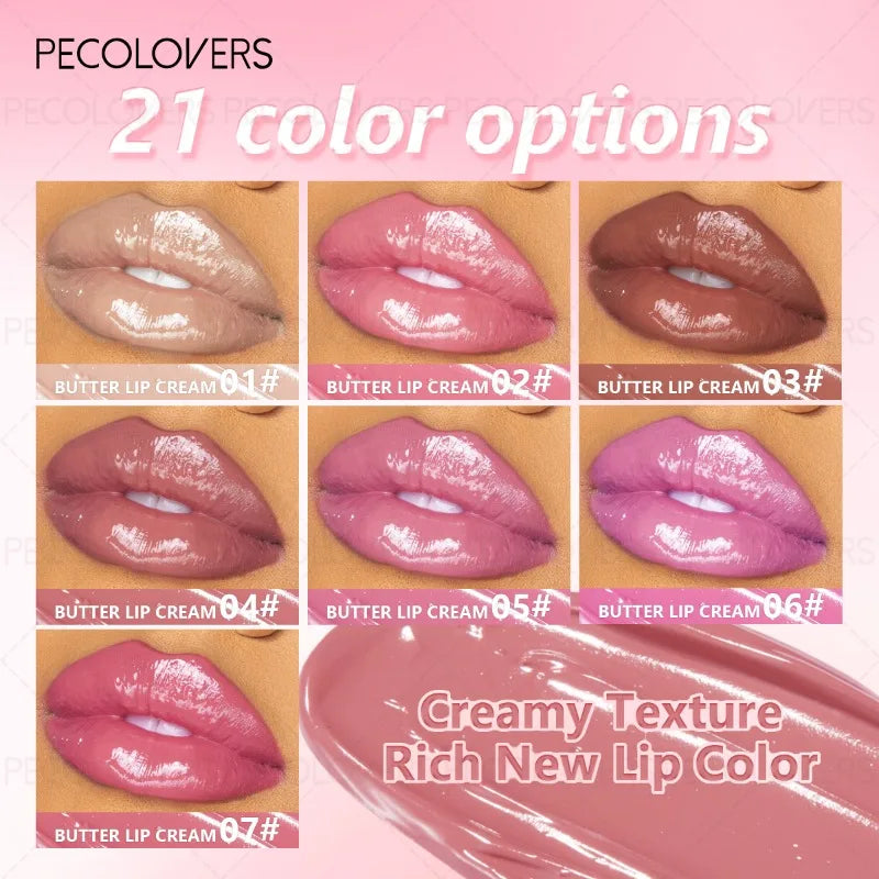 Buttery Lip Gloss 10-Piece Set – Silky, Hydrating & Colorful Lip Gloss Set Qme