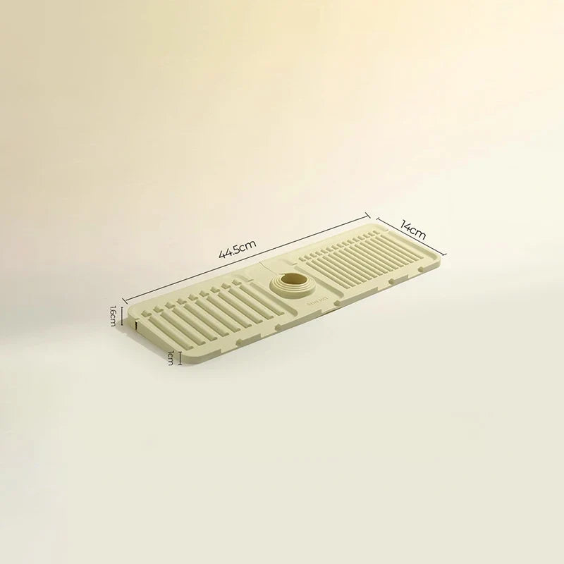 Foldable Silicone Sink Drain Mat – Anti-Splash Kitchen Guard Silicone Sink Mat Qme