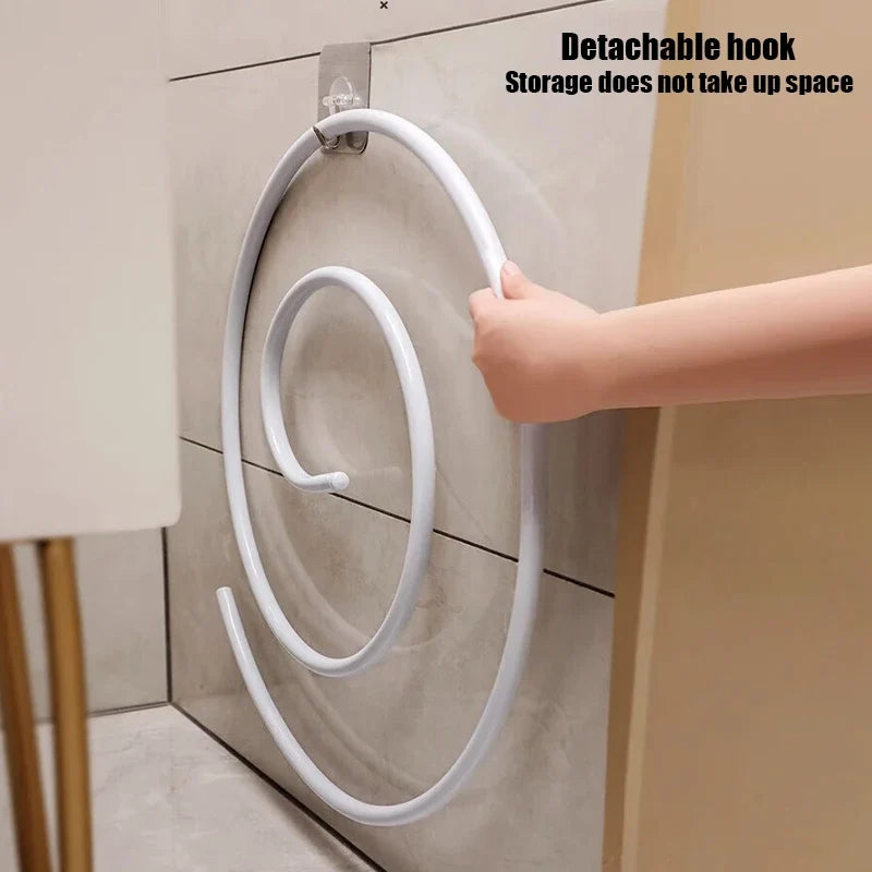 Spiral Folding Balcony Clothes Rack – Stainless Steel Drying Rack Folding Drying Rack Qme