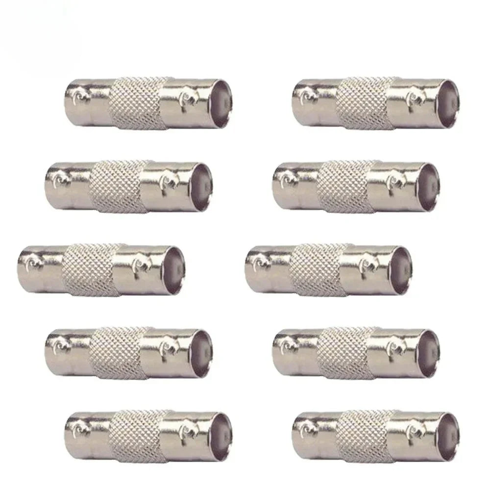 BNC Female Inline Coupler Coax Connector for CCTV Cameras Coax Cable Connector Qme
