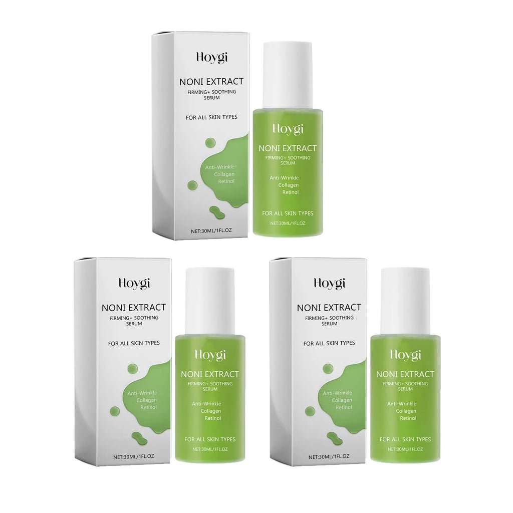 Retinol Serum with Noni Fruit Essence – Brightening & Plumping Facial Serum Qme 3Pcs 30ml Boxed
