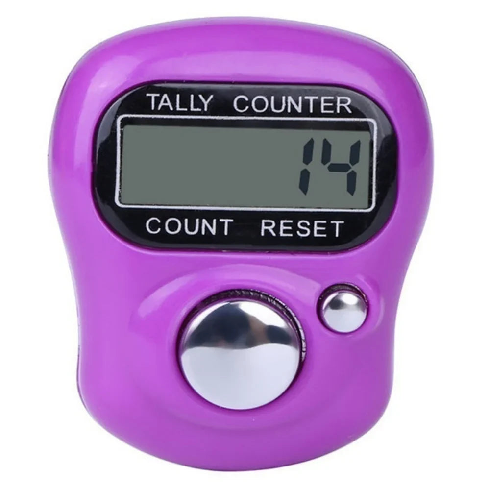 Digital Finger Tally Counter LCD Row & Point Marker Digital Tally Counter Qme