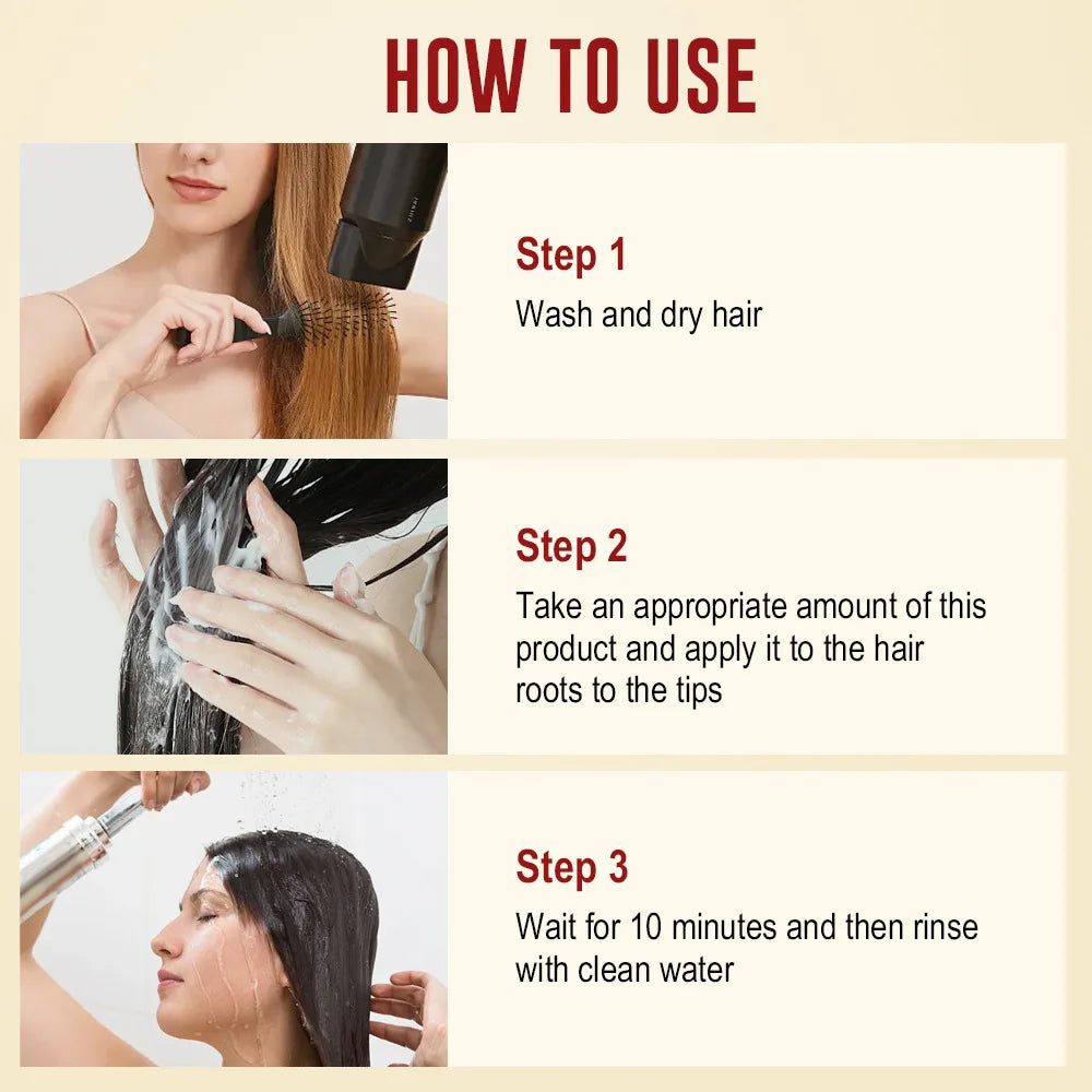 Keratin Hair Mask – Deep Conditioning & Repair | Lanemay Keratin Hair Mask Qst
