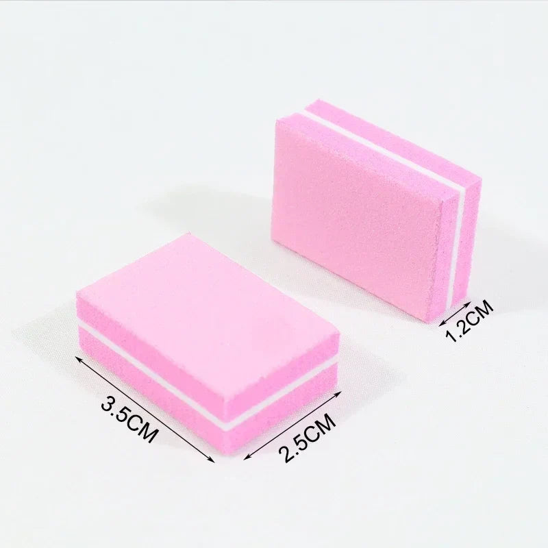 10-Pack Mini Nail Buffer Sanding Files Block – Manicure & Pedicure Nail Buffer Files Qme