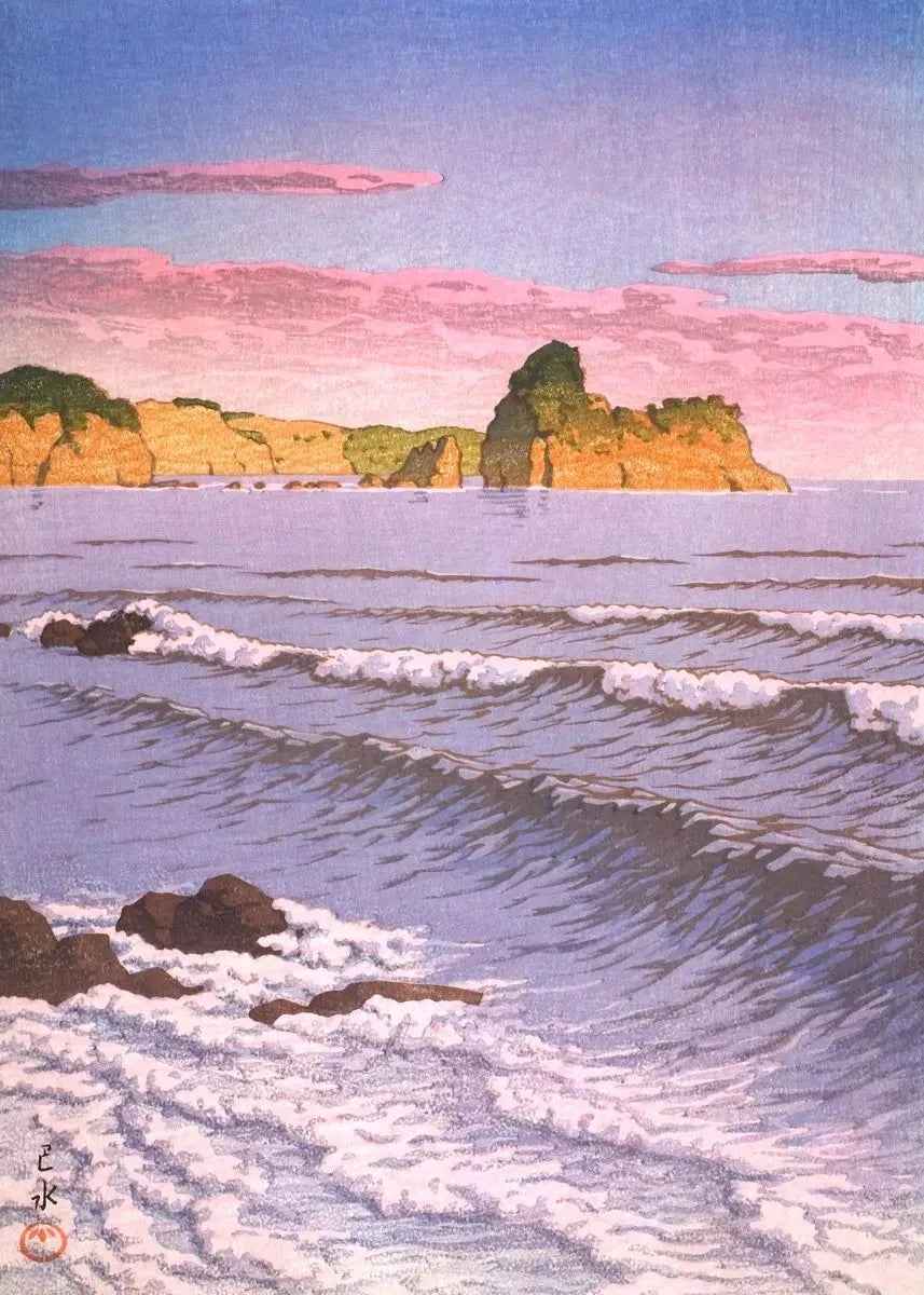 Kawase Hasui Japanese Landscape Canvas Poster | Wall Art Print