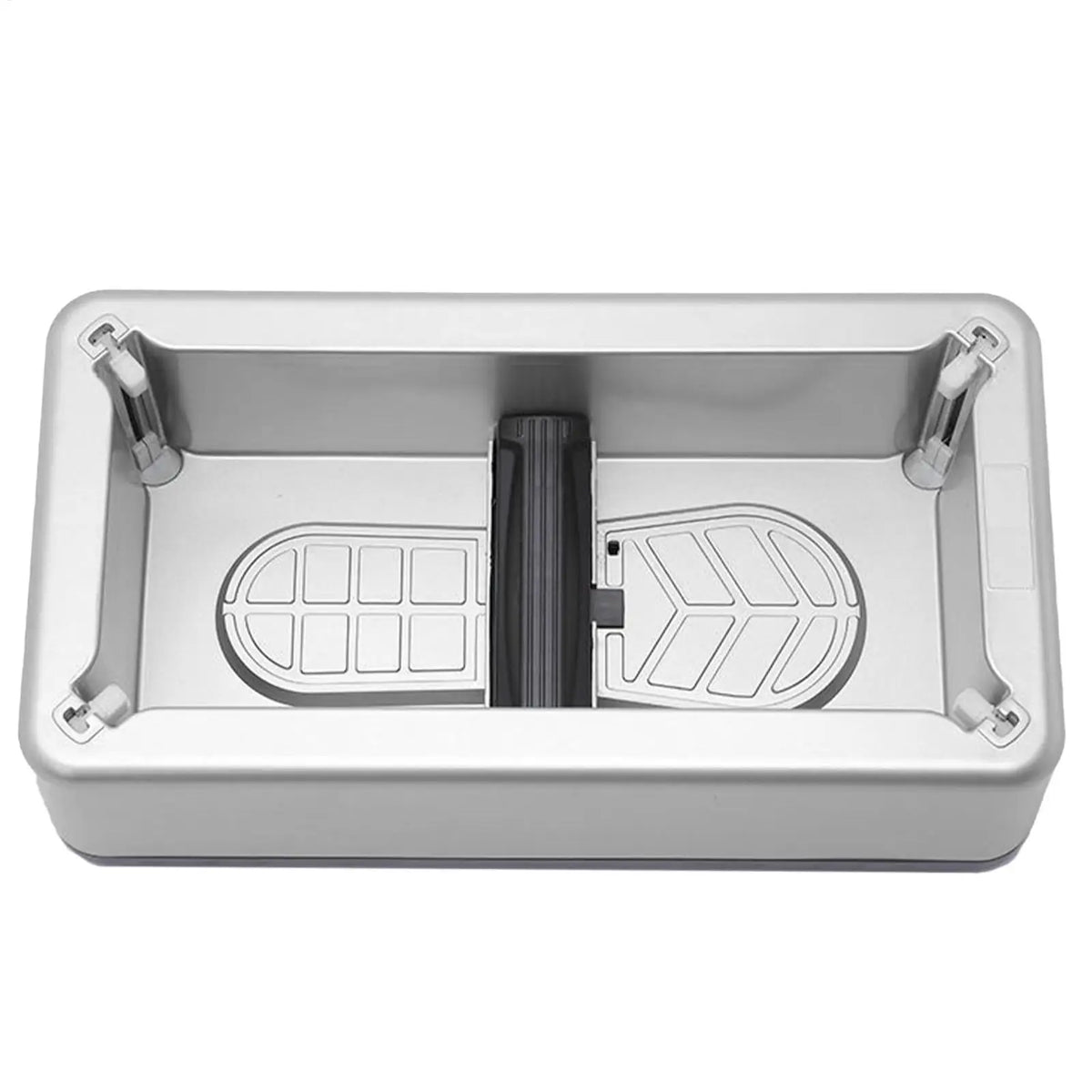 Automatic Shoe Cover Dispenser – Portable with 100 Non-Slip Covers Shoe Cover Dispenser Qme