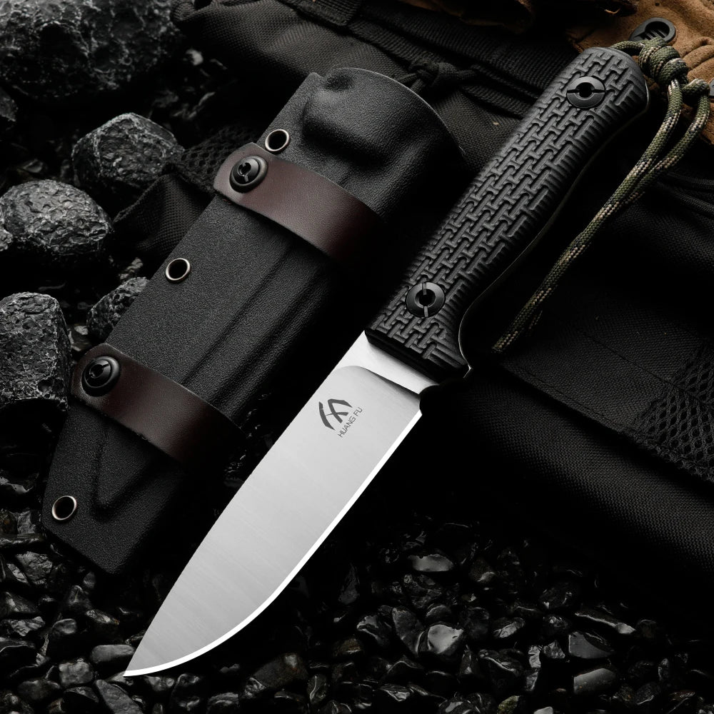 Stainless Steel Fixed Blade Outdoor Survival Knife Fixed Blade Knife Qst B11A