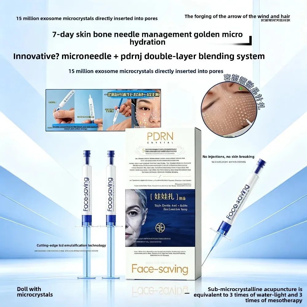 DNA Sodium Anti-Wrinkle Moisturizing Facial Serum | Unisex Anti-Wrinkle Face Serum Qst 2box