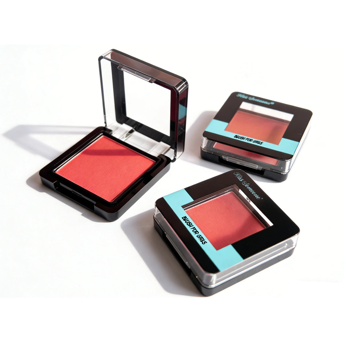 Vegan Matte Blush Powder Palette | 6 Shades, Long-Lasting Matte Blush Palette Qme