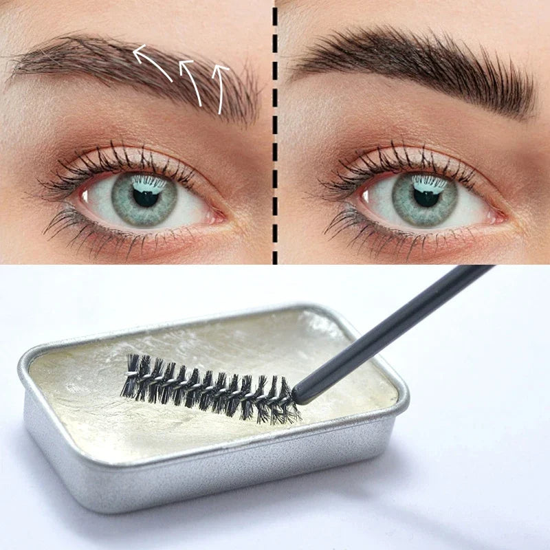 Qme Eyebrow Styling Wax Gel – Waterproof Long-Lasting Hold Eyebrow Setting Gel Qme