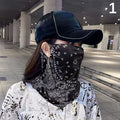 Punk UV Face Neck Mask – Outdoor Sports Cycling Bandana UV Neck Gaiter Qst 1