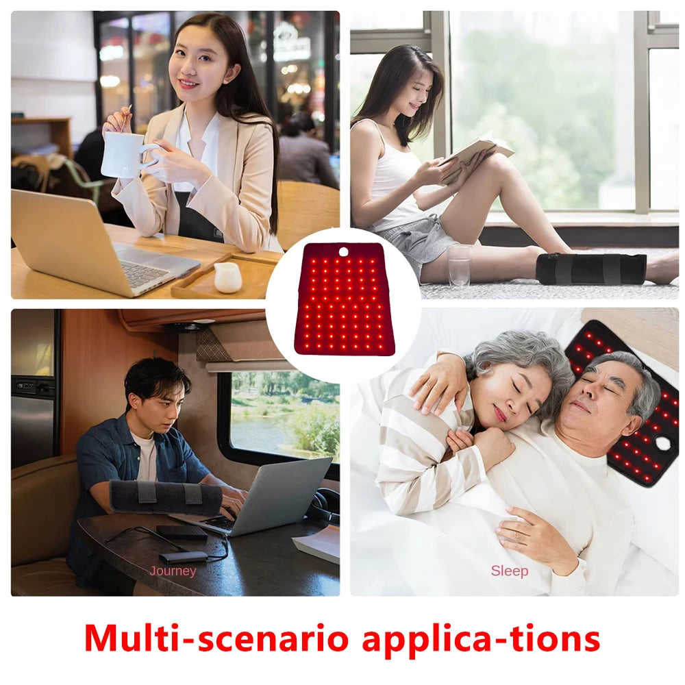 Red & Infrared Light Therapy Belt 660nm 850nm – Wrist Wrap Light Therapy Belt Qst