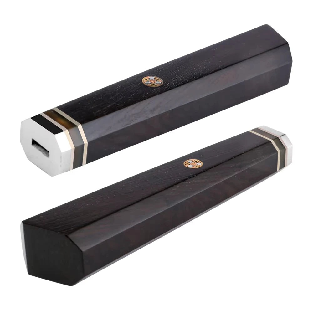 Octagonal Ebony Knife Handle – Japanese Chef Knife Replacement Knife Handle Qst