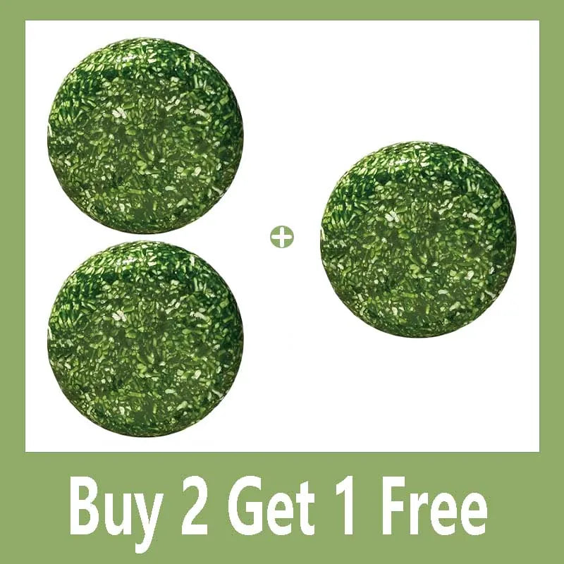 Herbal Tea Tree Oil Shampoo Bar – Scalp & Hair Care Herbal Shampoo Bar Qme Buy 2 Get 1 Free