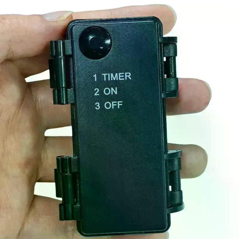2-Section AA Battery Holder 3V Waterproof Dustproof Wired Battery Holder Qme