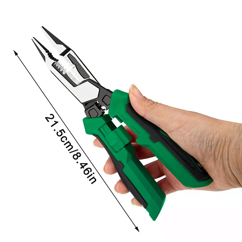 Multifunctional Wire Stripping Pliers with Digital Voltage Tester Electrician Pliers Qme