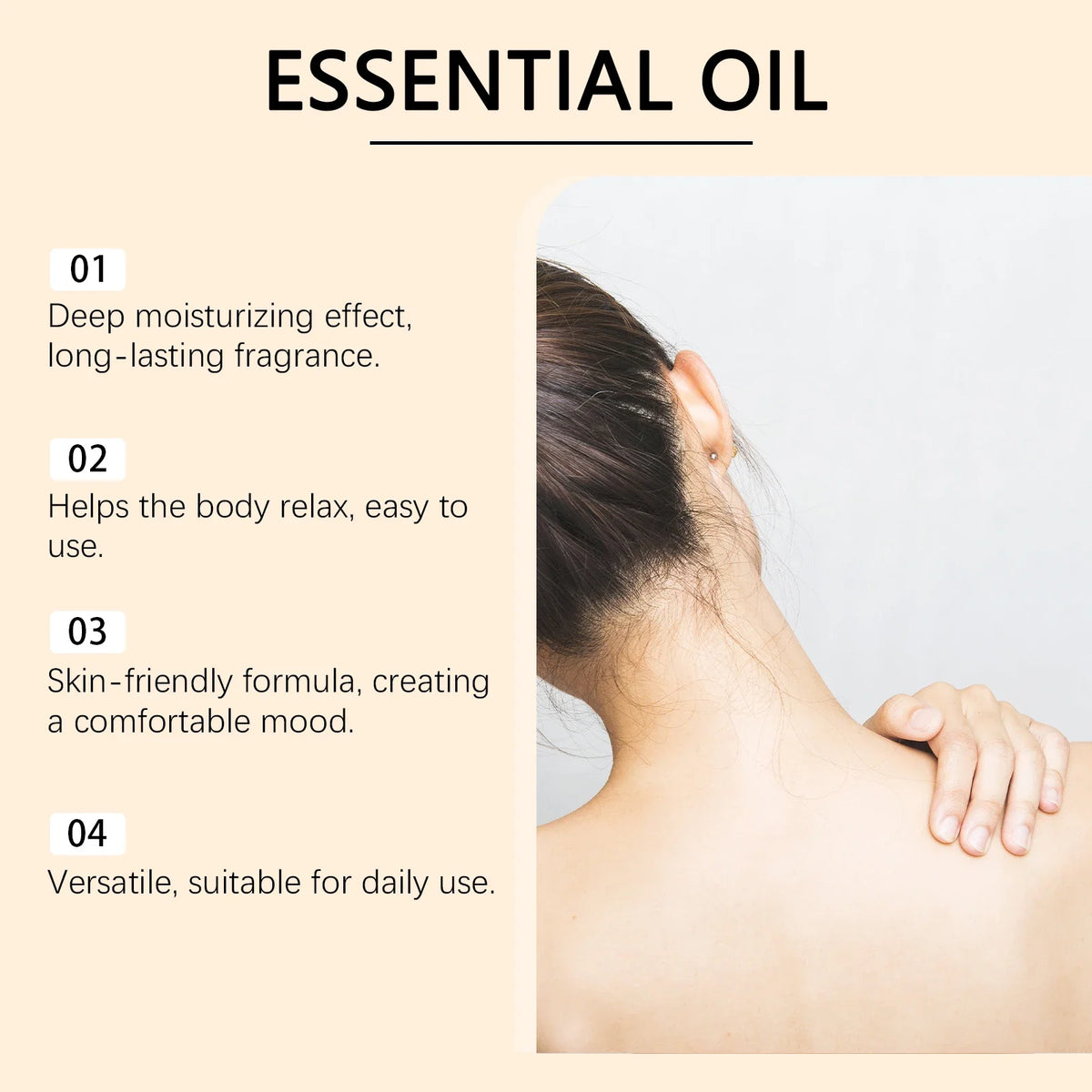 Sweet Orange Essential Oil – Hydrating Nourishing Body Massage Oil Body Massage Oil Qme