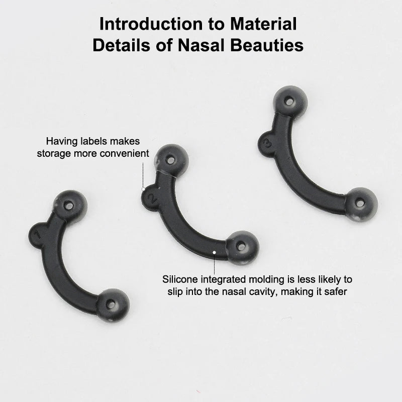 3D Nose Shaping Clip – Lifting & Bridge Contouring Tool, 3 Sizes Nose Shaping Tool Qst