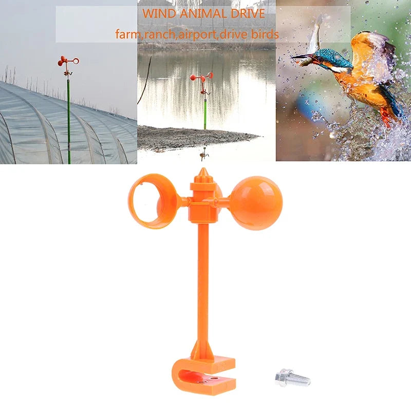 360° Spinning Bird Scarer Repeller for Garden & Crops Garden Bird Repeller Qme