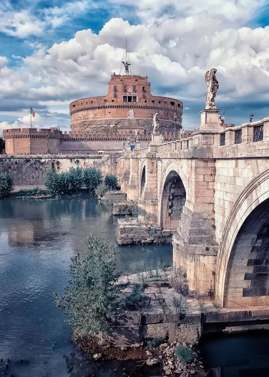 Italy Landscape Canvas Wall Art – Rome Florence Tuscany Print Canvas Wall Art Qst