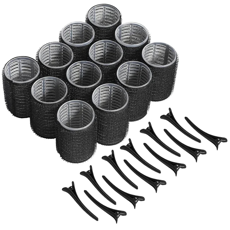 Heatless Self-Grip Hair Rollers – Clip Curlers for Volume & Curls Hair Rollers Qme