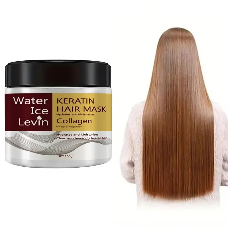 Keratin Collagen Hair Mask – Oil Control Moisturizer 100g Hair Mask Conditioner Qme