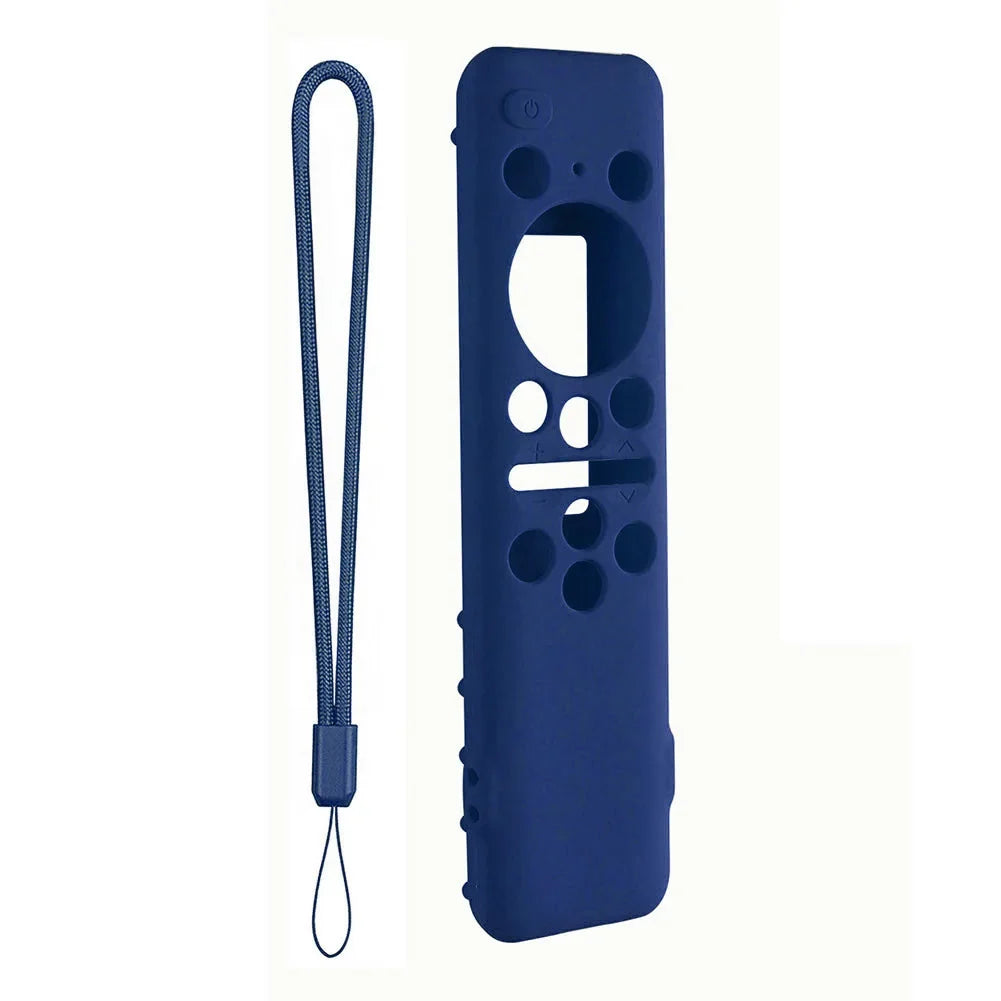 Silicone Remote Cover for Samsung Neo QLED BN59-01432A/B Remote Control Cover Qme Dark Blue