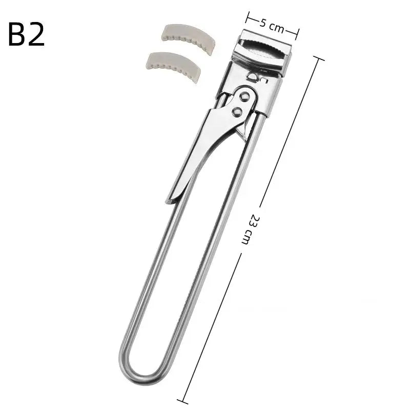 Stainless Steel Multi-Function Can & Bottle Opener – Easy Grip Can & Bottle Opener Qme B 2