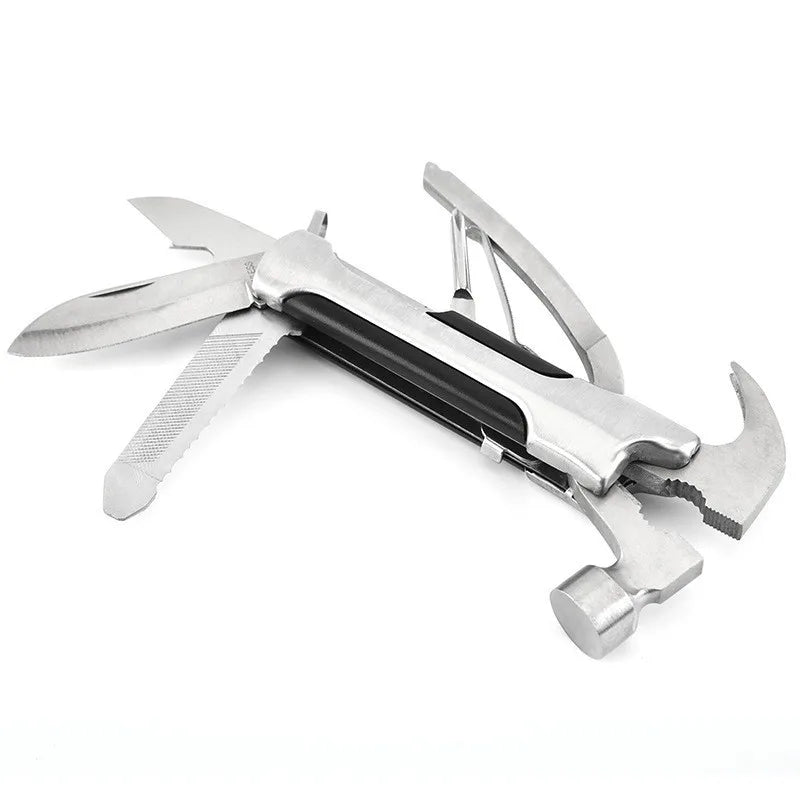 Multi-Function Tool Hammer – 11-in-1 DIY & Camping Gift Multi-Function Hammer Qst