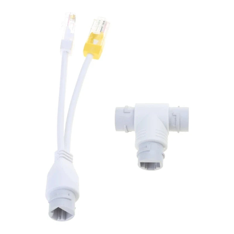 POE Splitter RJ45 Connector – Network Monitoring System (5 Pack) POE Network Splitter Qme