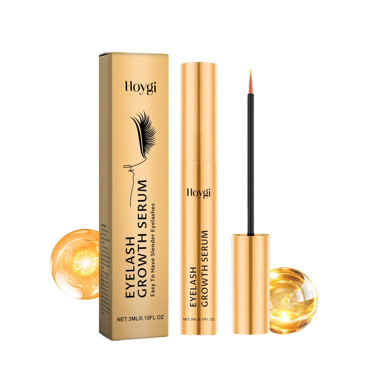 Hoygi Eyelash Styling Serum – Nourishing Curling Lash Serum Eyelash Serum Qst 3ml